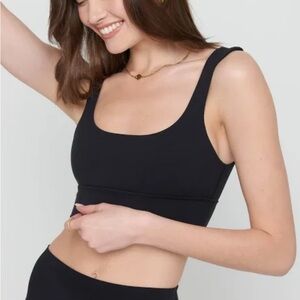 Spiritual Gangster Salem Longline Bra Black Size XS NWT MSRP $74